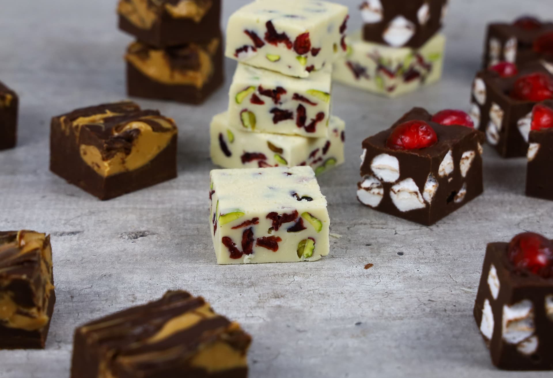 Fudge σε τρεις διαφορετικές γεύσεις – Sweet & Bitter