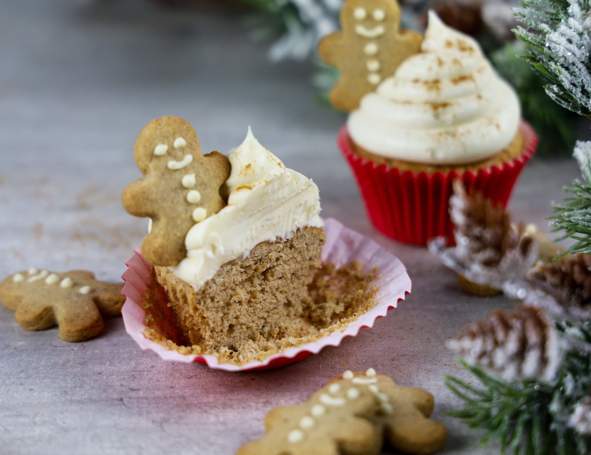 Gingerbread cupcakes – φωτογραφία 1