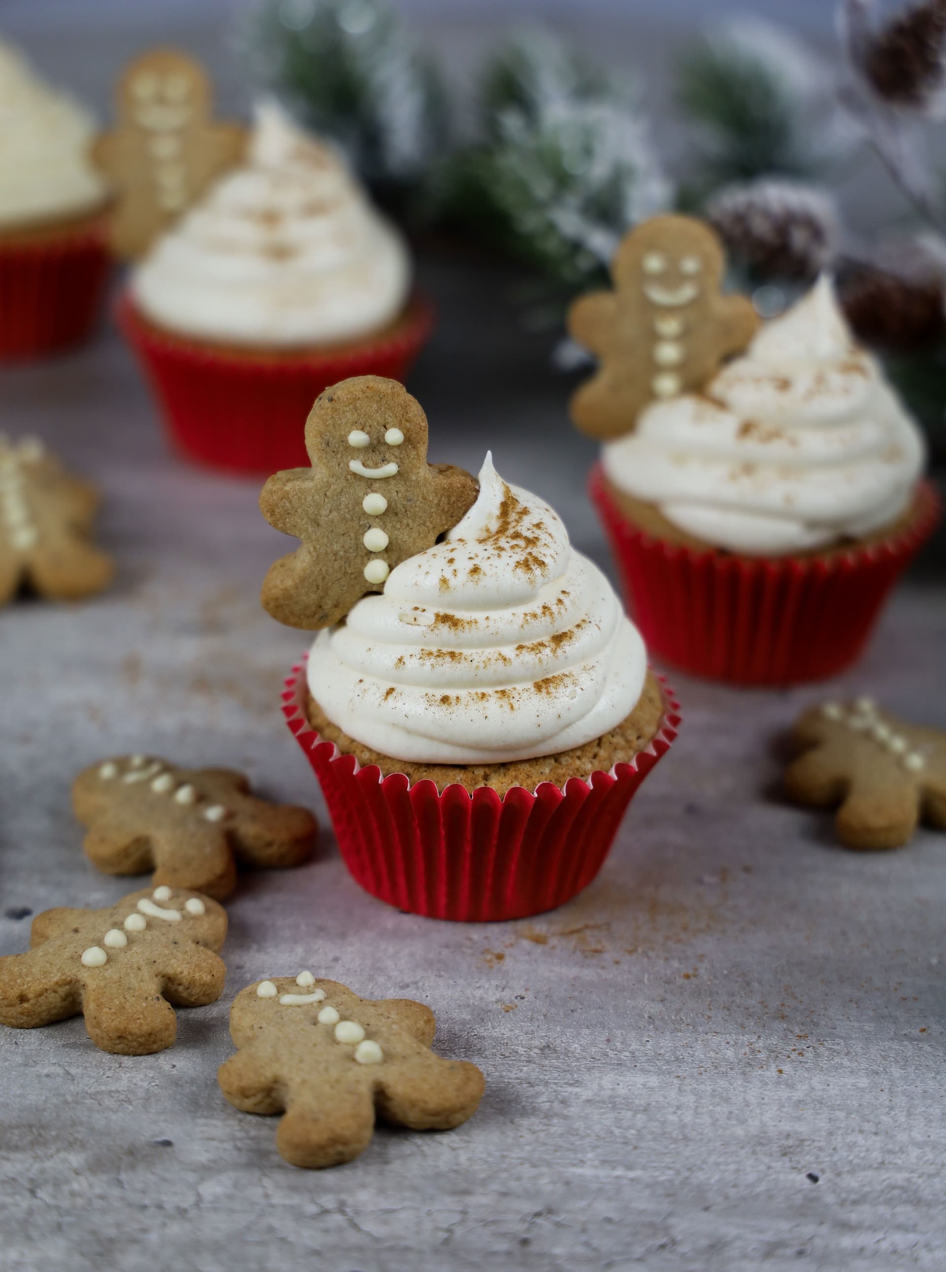 Gingerbread cupcakes – φωτογραφία 2