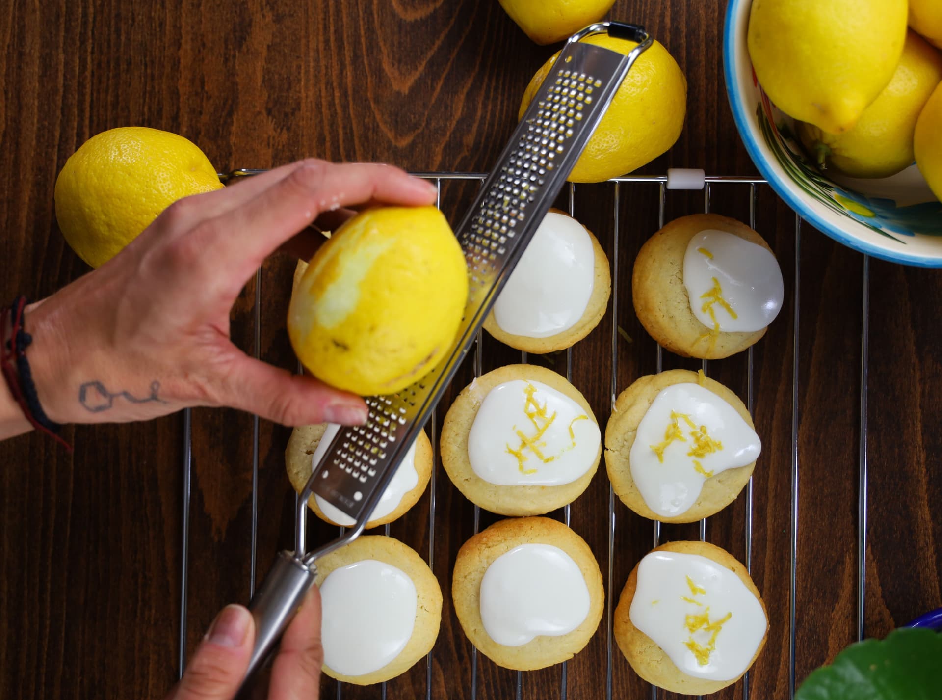 Cookies λεμόνι – φωτογραφία 3