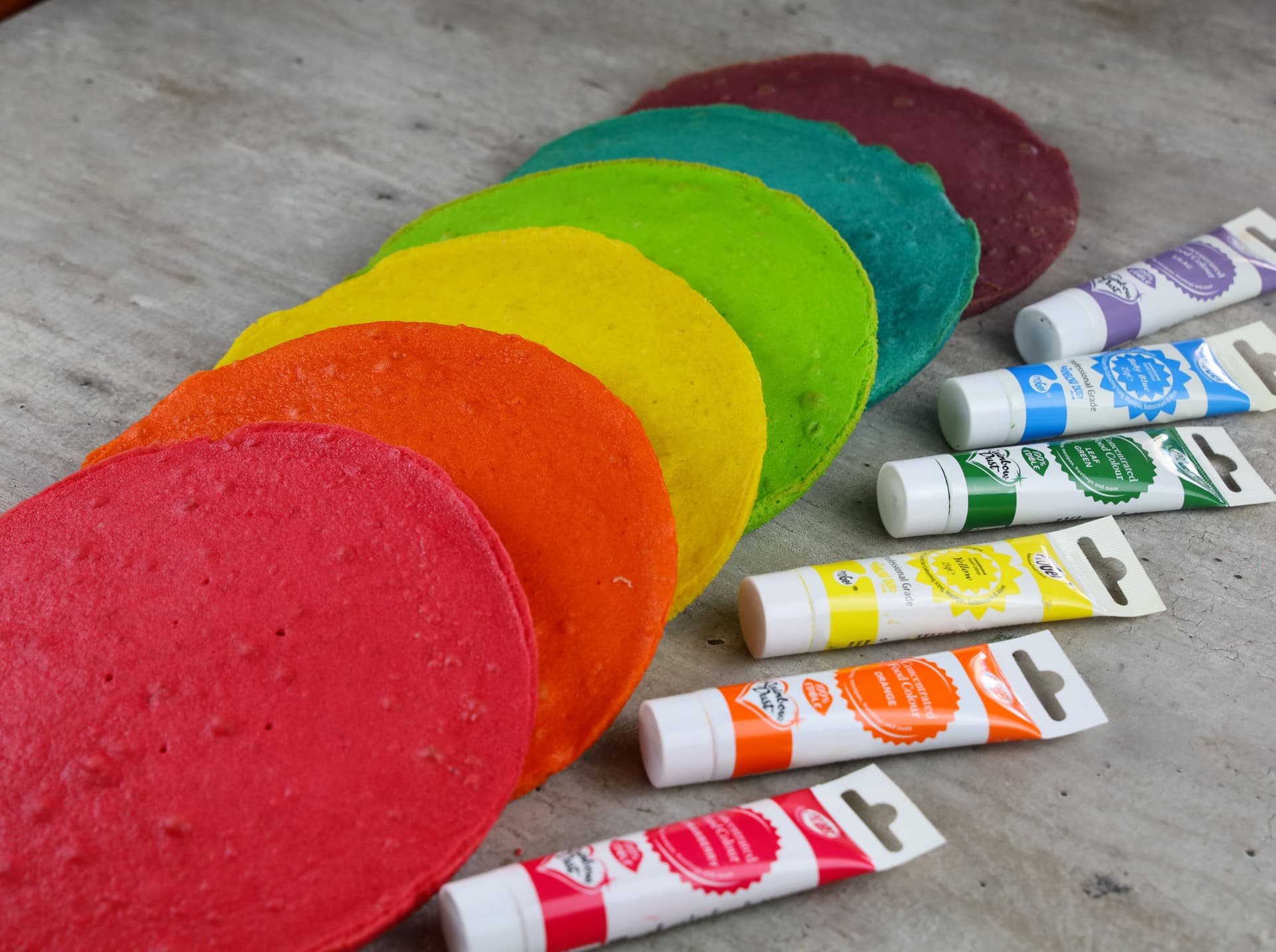 Rainbow cake – φωτογραφία 2