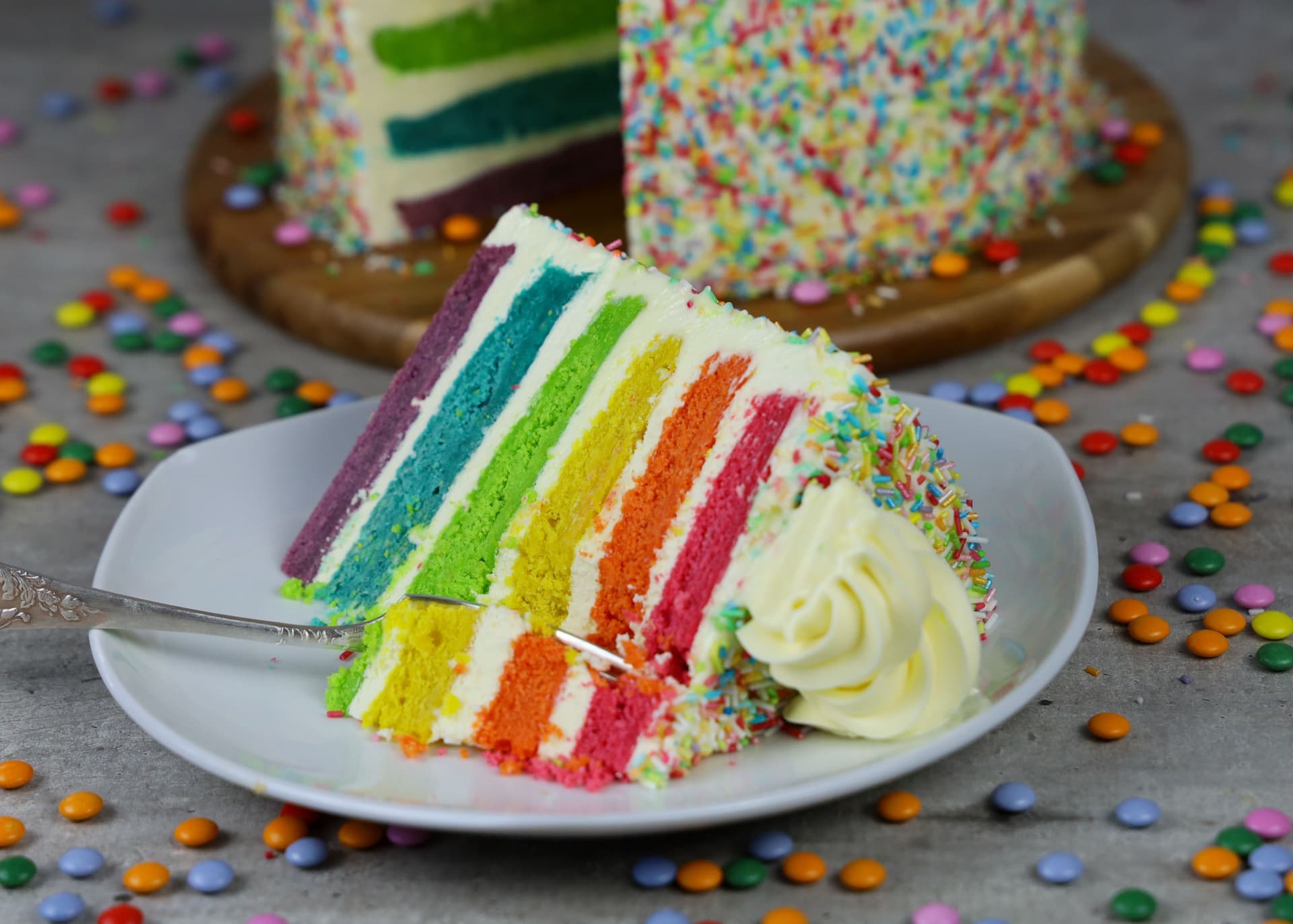Rainbow cake – φωτογραφία 3