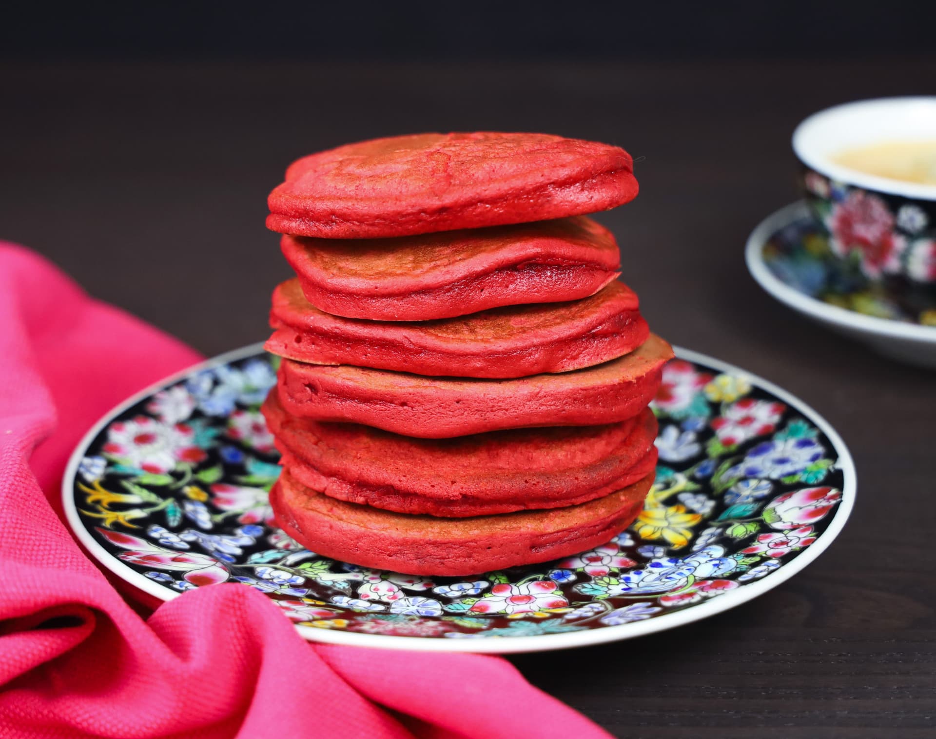 Red velvet pancakes – φωτογραφία 1