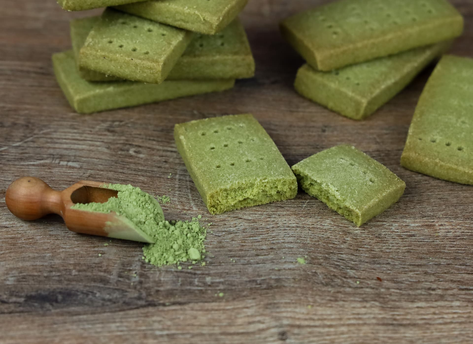 Shortbread με τσάι matcha  – φωτογραφία 2