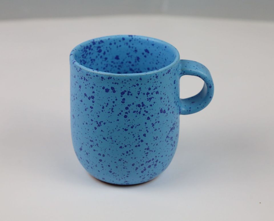 Φωτογραφία του προϊόντος 'Χειροποίητο κεραμική κούπα γαλάζια