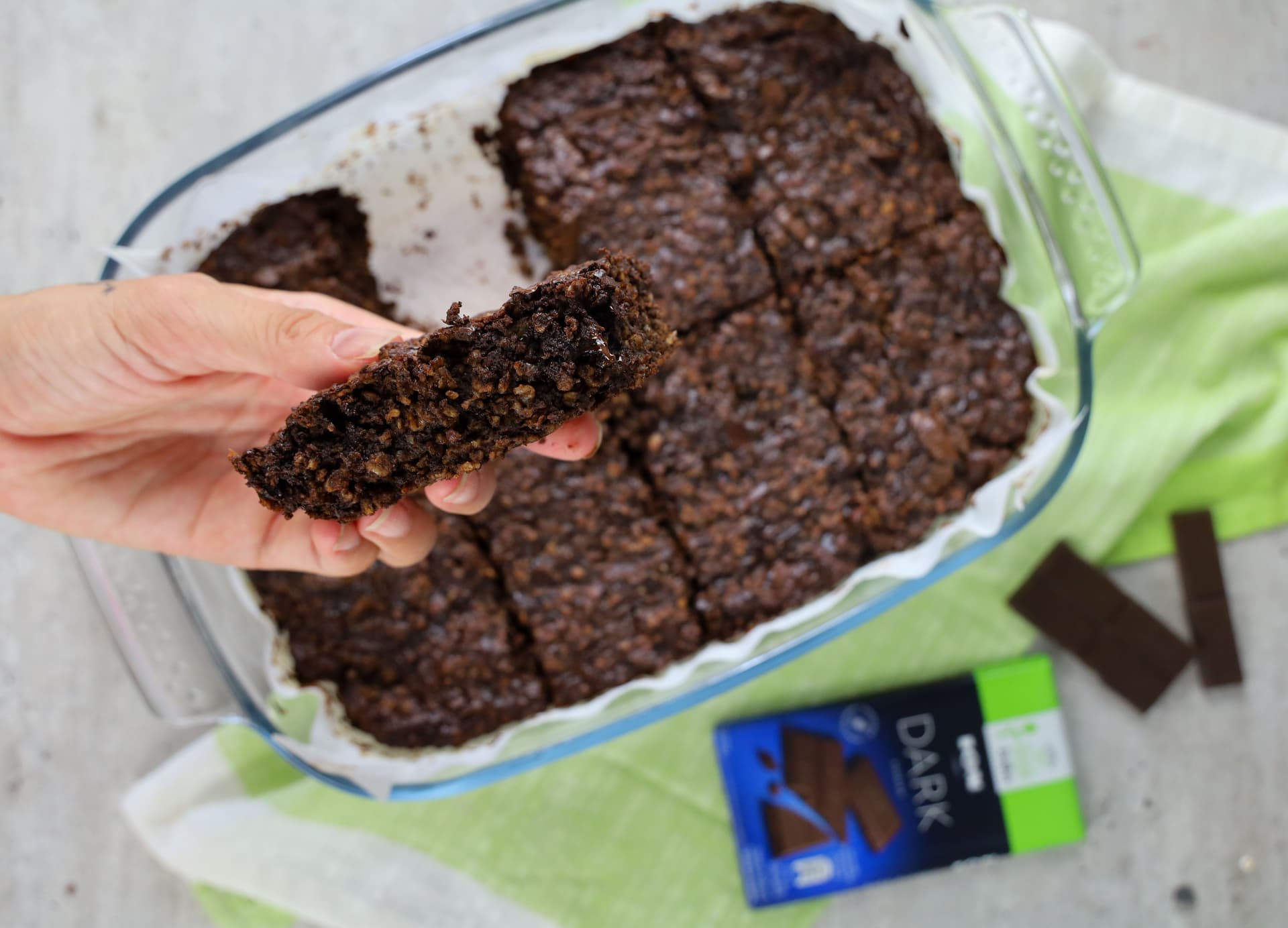 brownies χωρίς ζάχαρη και γλουτένη – φωτογραφία 2