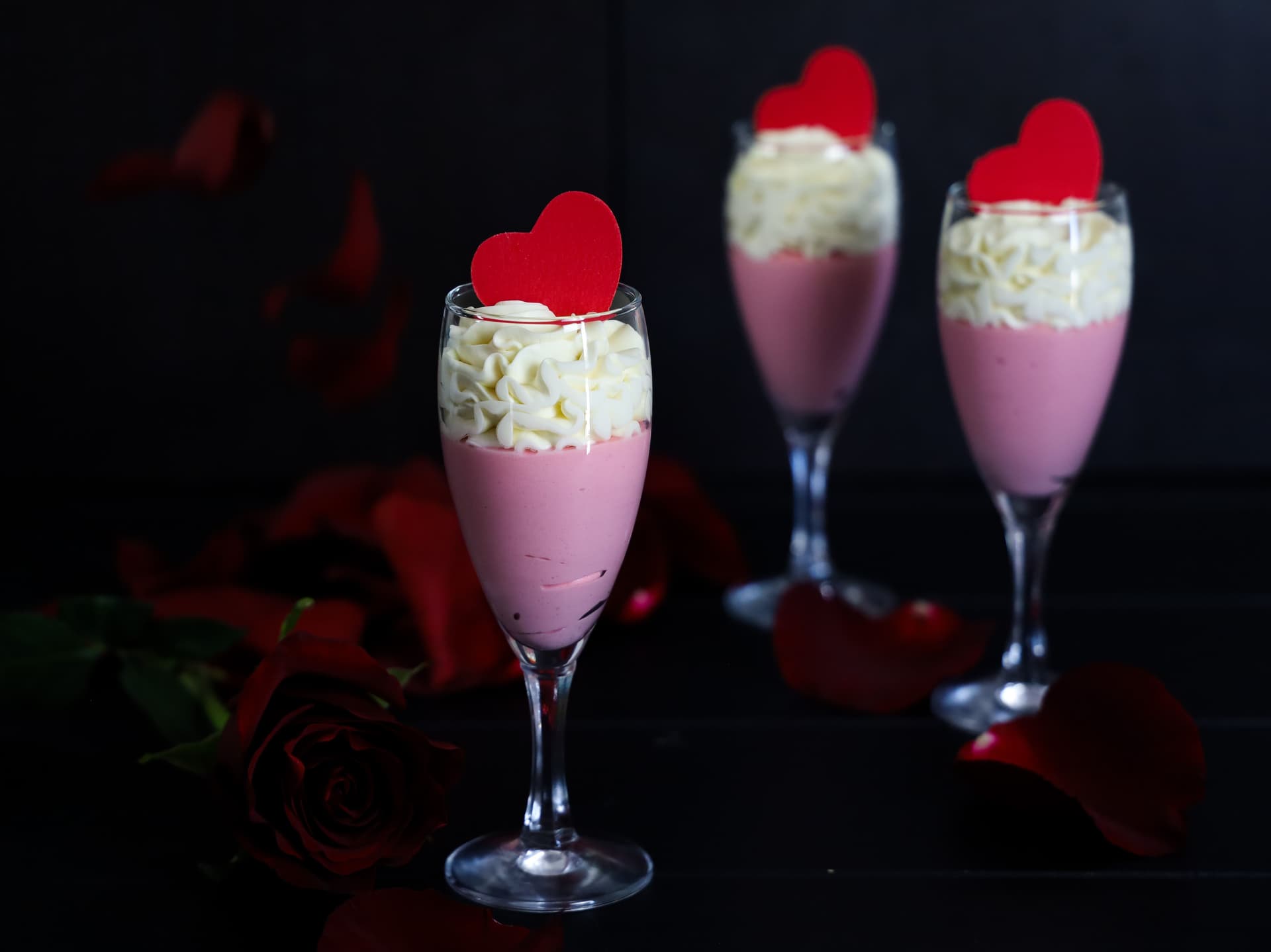 Mousse mascarpone τριαντάφυλλο – φωτογραφία 1