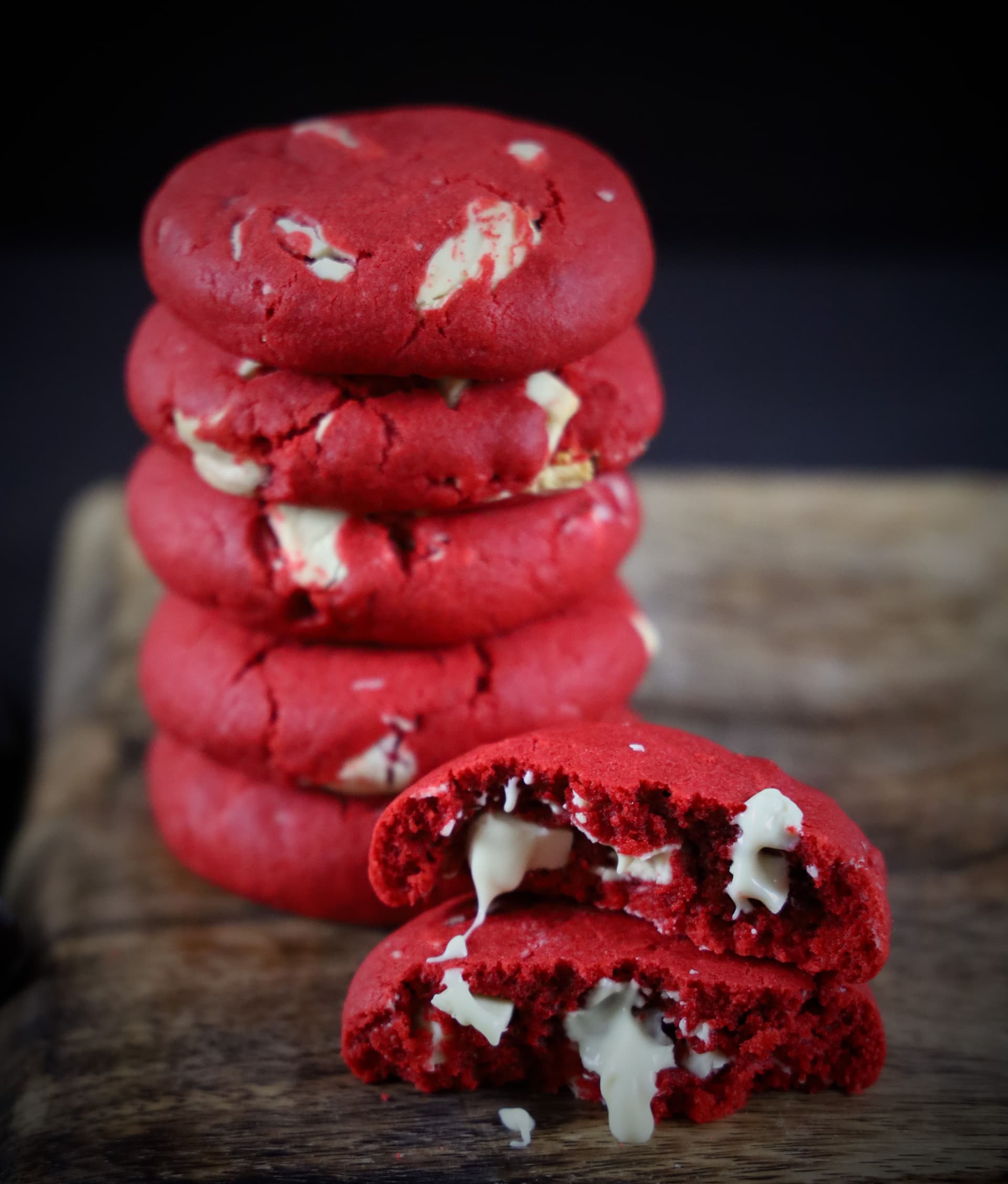 Red velvet cookies – φωτογραφία 1